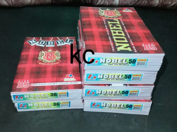 Buku Tulis Campus BOXY BESAR NOBEL 50 LEMBAR Isi 10 Buku | Lazada Indonesia