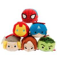 Disney Tsum Tsum Marvel The Avengers Plush Pendant Spider-Man Iron Man Loki Captain America Kawaii Anime Stuffed Dolls Toy Gift