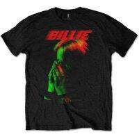 Hot sale Billie Eilish graphic Mens 100% Cotton Round Neck Short Sleeve T-Shirt  Adult clothes