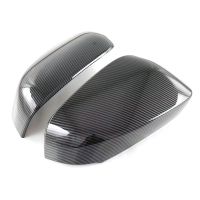 THLS4Z Car Carbon Fiber ABS Rearview Side Glass Mirror Cover Sticker Cover Trim Car Styling Fit for Toyota BZ4X Pro 2022