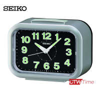 SEIKO Alarm Clock นาฬิกาปลุก รุ่น QHK026S (สีเงิน)