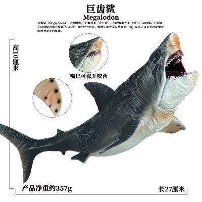 Simulation model of Marine underwater animals large cross-border children sarcosuchus imperators shark jaws whale shark toy furnishing articles