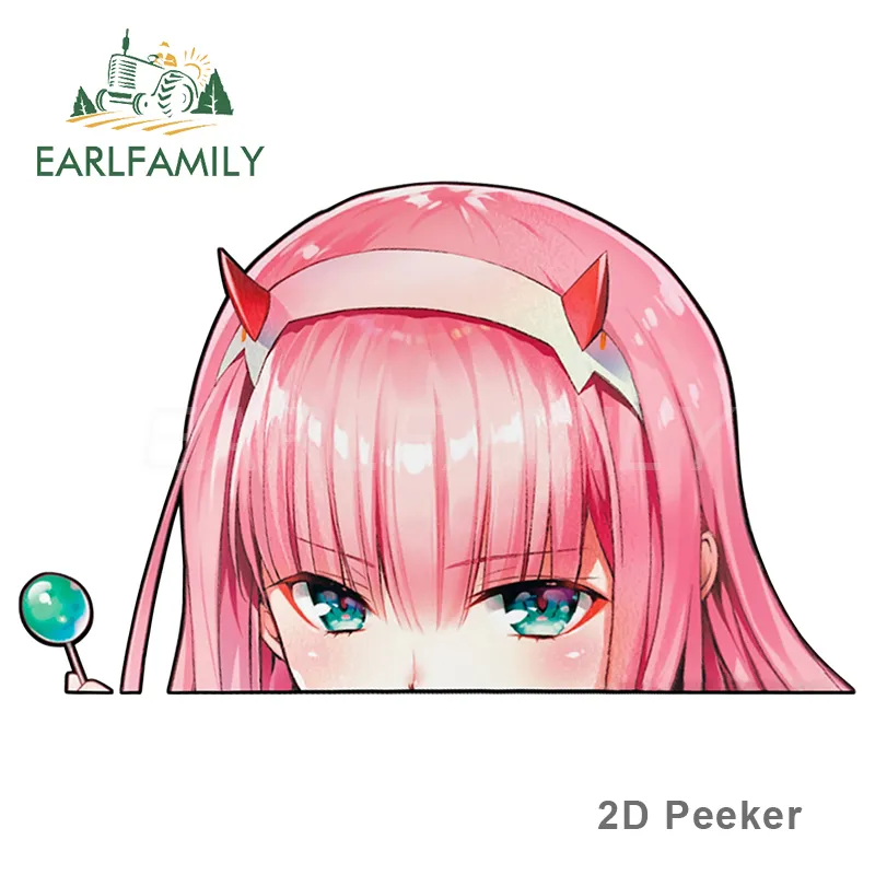 Darling in the Franxx - Zero Two Anime Decal Sticker for Car/Truck/Laptop