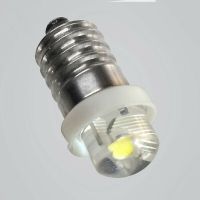 HOT★1PC ไฟฉายหลอดไฟ3V 4.5V 6V 0.5W 6000K LED สีขาว E10เปลี่ยนหลอดไฟสำหรับตะเกียงไฟฟ้าไฟฉายขี่จักรยานอะไหล่