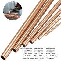 1pcs 200/250/300/500mm length high quality red copper pipe plumbing pipe/tube DIY rod 1mm - 16mm inner diameter