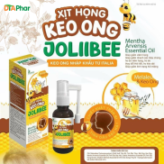 Xịt họng Keo Ong joliibee giúp làm sạch khoang miệng họng làm dịu đau cổ