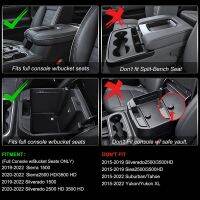 Center Console Organizer for 2019-2022 GMC Sierra/Chevy Silverado 1500 and for 2020-2022 Sierra/Silverado 2500HD/3500HD