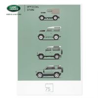 LAND ROVER 75TH LIMITED EDITION ARTWORK (700 X 500MM)