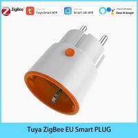 คุณภาพสูง Tuya สมาร์ทโฮม Zigbee 16A Zigbee2mqttt EU 3680W ปลั๊กมิเตอร์จับเวลาการตรวจสอบพลังงานรีโมทคอนโทรล Alexa Google Outlet DY Fi1394 Lcz39