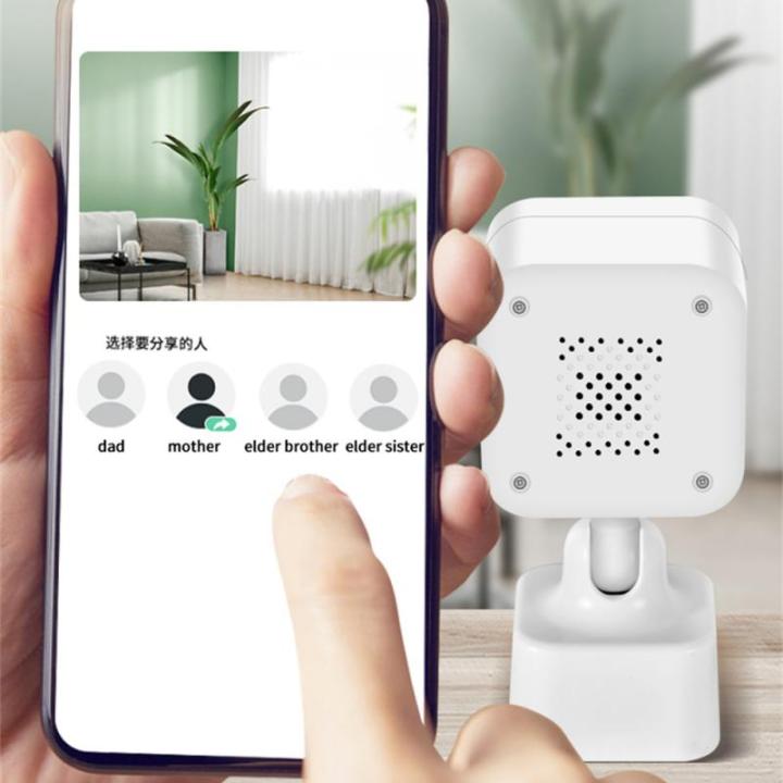 zzooi-ryra-smart-life-wifi-ip-camera-wall-mount-black-white-digital-clock-cam-indoor-wireless-surveillance-home-security-baby-monitor
