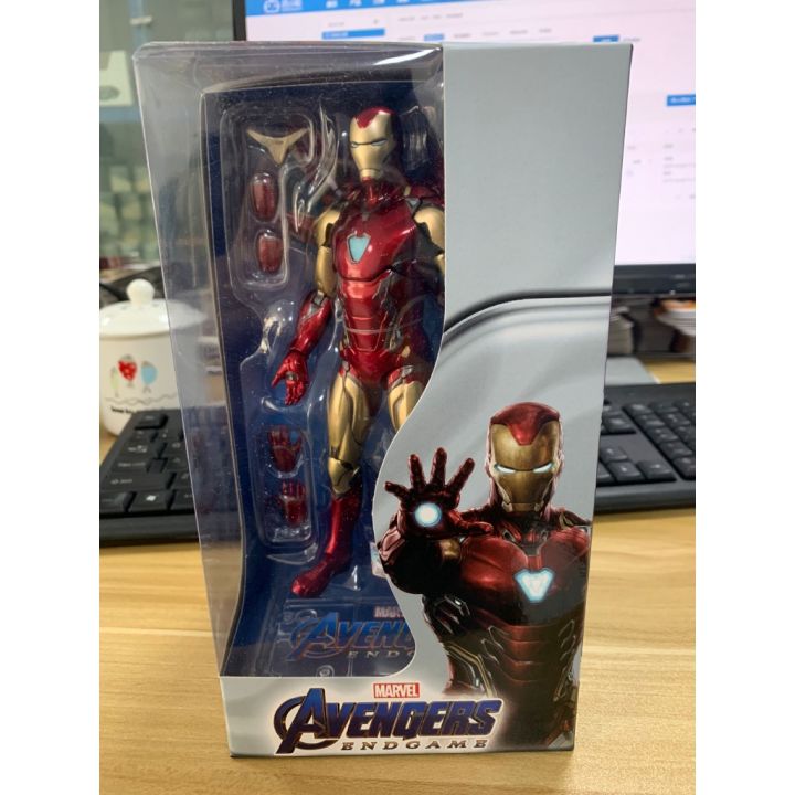 ของเล่นฟิกเกอร์-marvel-avengers-4-endgame-tony-stark-legends-zd-iron-man-mk-85-7-สําหรับเด็ก