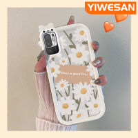 Dienya เคสสำหรับ Xiaomi POCO M3 Pro 4G POCO M3 Pro 5G Redmi Note 10 5G Note 10T 5G Note 11 SE 5G เคสภาพสีน้ำมันที่สวยงามลายดอกไม้เคสมือถือป้องกันเลนส์หลายสีสาวน่ารักกันกระแทกและเคสป้องกันรอยขีดข่วน