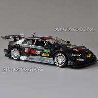 【HOT】 MBJ Amll Diecast โลหะรุ่นของเล่น Audi 5 DTM Racing รถดึงกลับ W/ เสียง &amp;