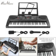 Baoblaze Đàn Piano Điện Tử Đàn Organ Với Micorphone