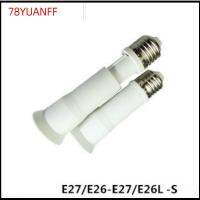 78YUANFF พลาสติกทำจากพลาสติก ฐานโคมไฟสำหรับ E27 E27 สีขาวขาว ทนความร้อนทน สกรูยึดไฟ อุปกรณ์เสริมเสริม โลหะสำหรับตกแต่ง ที่ยึดไฟ โคมไฟหลอดไฟ LED