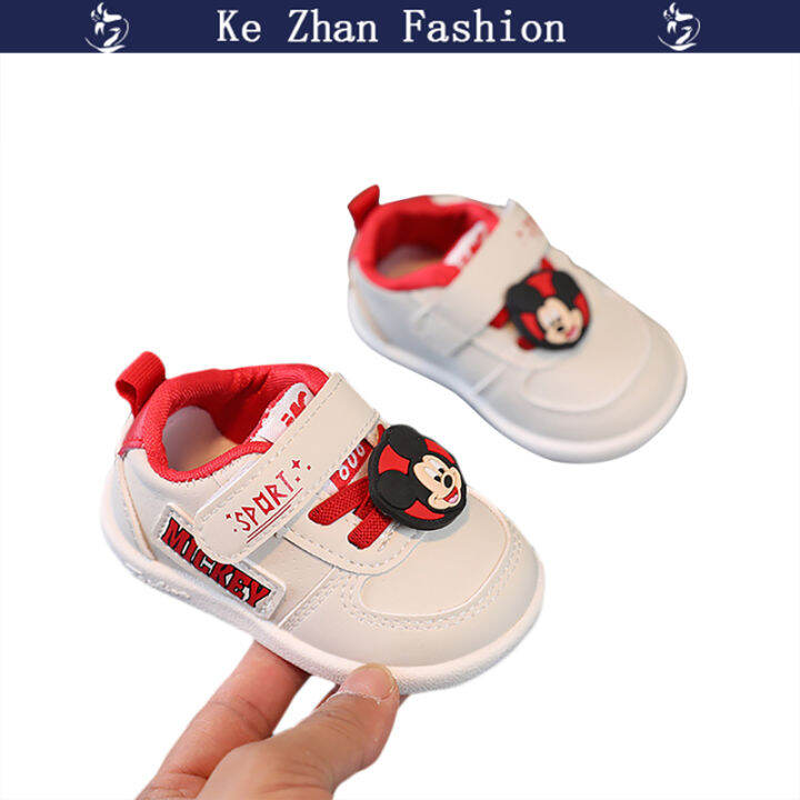 sepatu-sneakers-balita-ke-zhan-สำหรับเด็กหญิงเด็กชายการ์ตูน-casua-รองเท้าเด็กวัยหัดเดินสำหรับเด็ก12-36เดือน