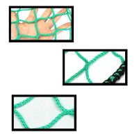 Heavy Duty Truck Bed Cargo Net 6.5 x 9.8 Adjustable Mesh Net Stretchable Carabiners Pickup Car Storage Net Fit for Trailer