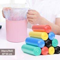 hot！【DT】❈✖  30pcs/Roll 30x30cm Trash Flat Top Type Disposableb Garbage Car Table Can Small Plastic Rubbish