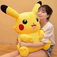 Genuine Pikachu Doll Plush Toy Pillow Children Birthday Gift Girl Sleeping Ragdoll Boy Gift Stuffed Toys