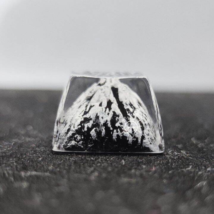 Customized Snow Mountain Fuji Resin Keycap Spring Summer Autumn Winter ...