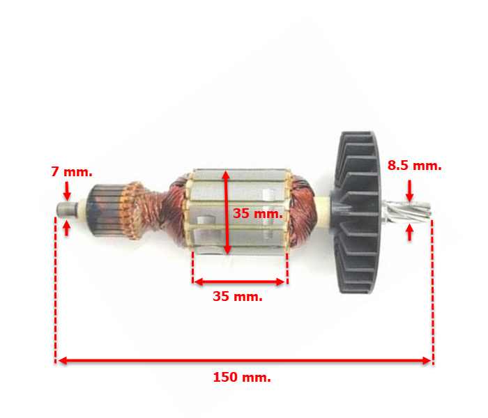 ทุ่น-สว่านโรตารี่-มากีต้า-makita-hr2600-hr2601-hr2611-hr2611f-ft-fx-ftx-hr2631-f-ft