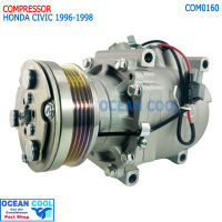 COMPRESSOR Honda Civic 94-00 COM0160 City โฉมแรก 96-98,City Type Z 99-02,CRV G1 96-01 COM0160 คอมเพรสเซอร์แอร์รถยนต์ คอมแอร์ ฮอนด้า