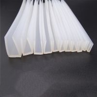 【CW】 1M Transparent Rubber Strip Thicken U Type Table Anti-collision Protection Glass Board Plate Anti-slip