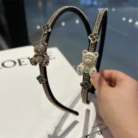 【CW】 Narrow Headband for Rhinestone Hair Band Accessories Korean New