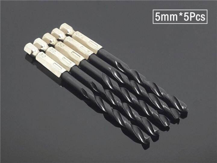 hh-ddpj15pcs-set-3mm-4mm-5mm-high-speed-steel-1-4-hex-shank-twist-drill-bit-wind-batch-drilling-screwdriver-power-tools