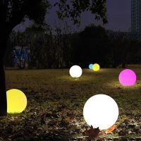 Remote Control LED Garden Ball Light Night Lights Waterproof Outdoor Pool Landscape Lawn Lamp Pond Garland Party Decor