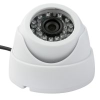 Elp กล้องโดมพลาสติกการมองเห็นได้ในเวลากลางคืน1mp 720P Ir Cut 1/4นิ้วเลนส์ M12 Nt99141 LED Ir รักษาความปลอดภัยเว็บแคมพร้อมไมโครโฟนสีขาว