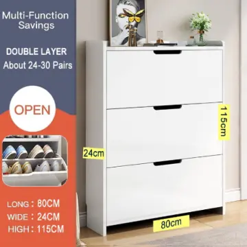 6 Layers Dust Rransparent Shoe Cabinets Modern Simple Style Shoe