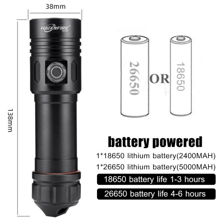 haixnfire-dv38-super-bright-diving-flashlight-l2-led-ipx8-highest-waterproof-rating-200m-professional-diving-light