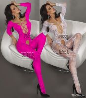 【hot】☈✇  Sleepwear women lingerie Babydoll BODYSUIT Mesh Floral Stocking Intimate Catsuit wedding night  Q517