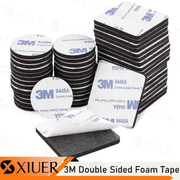 Double Sided Tape Heavy Duty 1 Rolls 16.5ft Multipurpose Transparent Poster Tape for Wall, Adhesive Strips Strong Sticky Mounting Tape Wall Tape