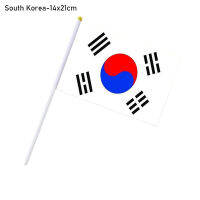 TH Girlhood Qatar World Cup Hand Flag Korea Country Soccer Match 14X21cm Screen Printing Korea Flag Festival Decoration. ซื้อทันที เพิ่มลงในรถเข็น