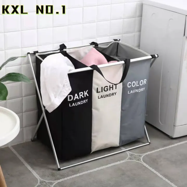 laudry basket Foldable Dirty Laundry Basket Organizer XShape Printed