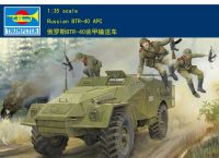 ทรัมเป็ตเตอร์05517 1/35รัสเซีย BTR-40ชุดอาคารชุดประกอบโมเดล APC