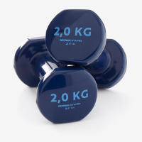 ดัมเบล 2 kg. (แพคคู่) Nyamba ดัมเบลเหล็ก ดรัมเบล ที่ยกน้ำหนัก เล่นกล้าม dumbbell สีเหลือง ดัมเบลเหล็ก ดัมเบล pvc  ผู้หญิง เวทเทรนนิ่ง เวท ดำเบล