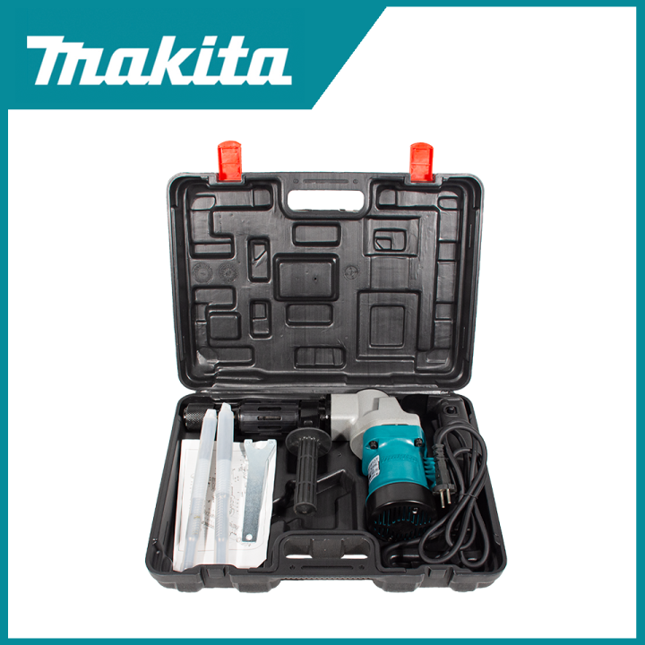 makita-เครื่องสกัดไฟฟ้า-สว่านสกัด-เจาะทำลายคอนกรีต-รุ่น-0810-แย็ก-demolition-hammer-พร้อมอุปกรณ์ใช้งาน-aaa