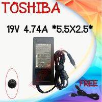 Adapter Toshiba 19v 4.74a 5.5x2.5 / อะแดปเตอร์ โตชิบ้า 19v 4.74a หัว 5.5x2.5