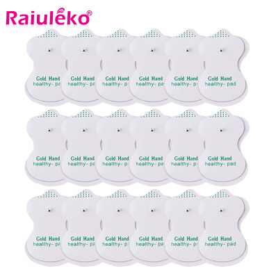 【CW】1020Pcs Silicone Gel Tens Units Electrode Replacement Pads for Massagers Practical Physiotpy Body Massager Non-