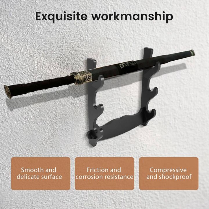 3-tier-wall-mount-samurai-sword-katana-holder-stand-hanger-bracket-rack-display