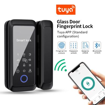 Tuya สมาร์ทแป้นพิมพ์สัมผัสบลูทูธควบคุมประตูการเลื่อนล็อค13.56Mhz RFID Card รีโมทล็อคอิเล็กทรอนิกส์