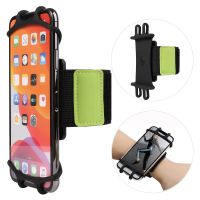 Sports Wristband Phone Holder for iPhone 12 11 XR Samsung S10 S9 Plus Universal Running Armband Cell Phone Stand With Key Holder