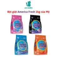 Bột giặt America Fresh 1kg của Mỹ loại bỏ vết bẩn hiệu quả