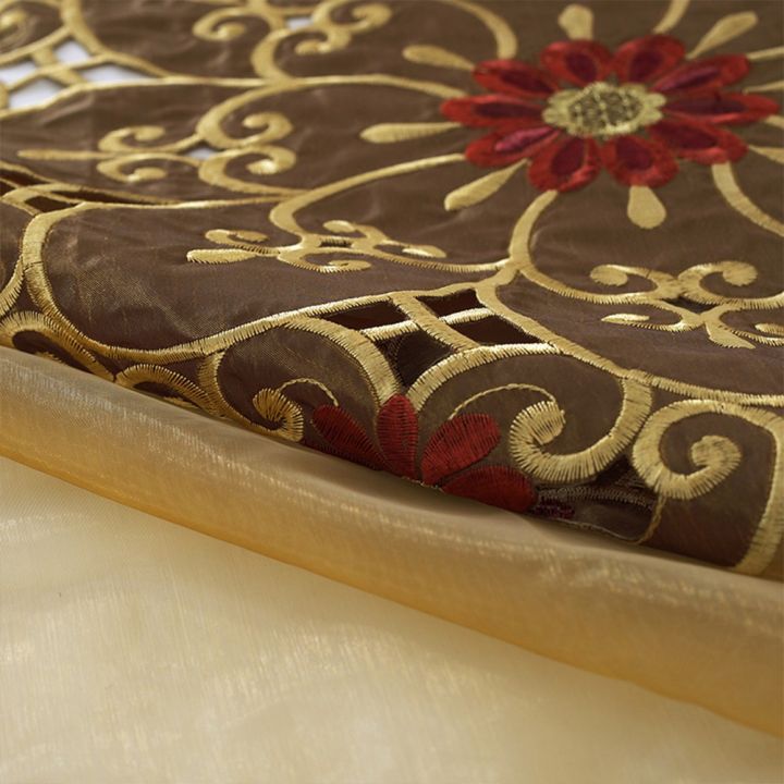 ลูกปัด-lalangbeads-ผ้าคลุมโต๊ะกันคราบผ้าปูโต๊ะโพลีเอสเตอร์15x59นิ้วมาใหม่ล่าสุดปัก