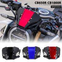 อุปกรณ์กระจกบังลมหน้าจอที่เบนทางลมหน้ารถมอเตอร์ไซค์ CB1000R CB650R 1ชุด