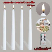 841 PCS 28CM Flameless Taper Candles Battery Powered Remote Control Wedding LED Candles for Home Decoration