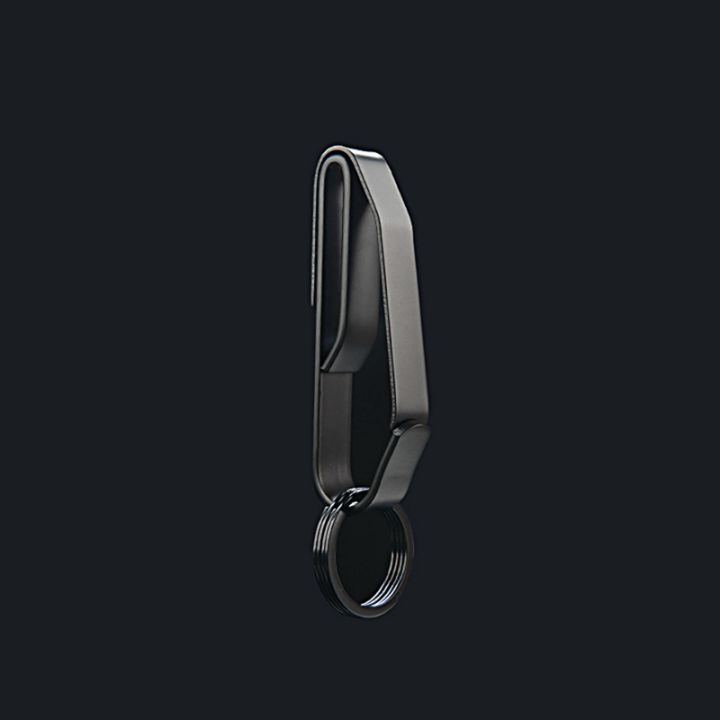2pcs-duty-belt-key-holder-quick-release-key-clip-for-belt-stainless-steel-stealth-key-ring-holder-with-4-keyrings